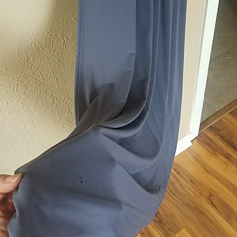BCBG MaxAzria Long Gray Gown XS - Picture 6 of 8